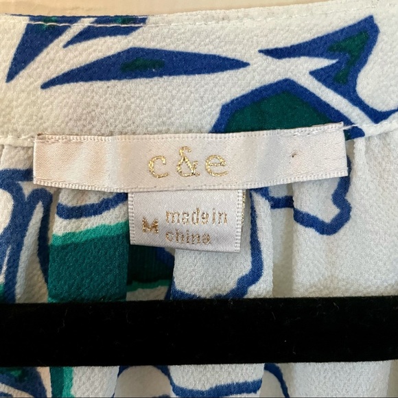 C&E Tropical Blouse - Picture 3 of 5